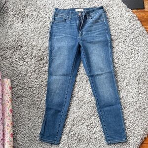 Madewell Skinny Jeans in Classic Denim